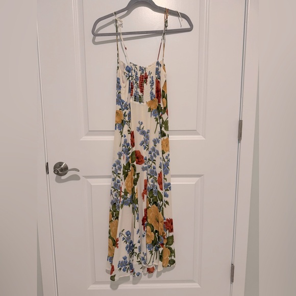 Reformation Juliette Floral Spaghetti Strap Maxi Dress in Formosa - Picture 6 of 8
